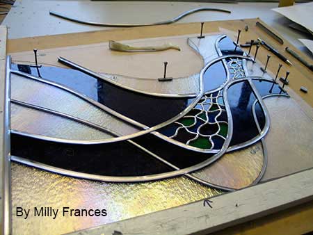 making leaded stained glass
