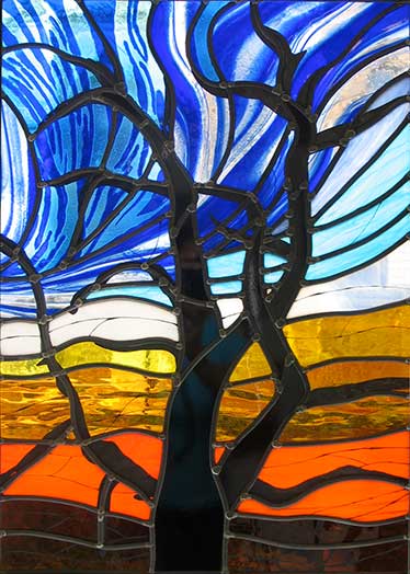 leaded stained glass