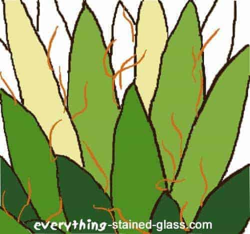 simple stained glass patterns for beginners