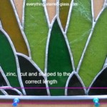How To: Frame Stained Glass Panels using Zinc Came – Stained Glass