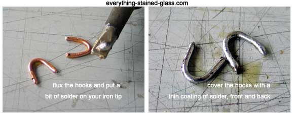 Making Jump Rings And Adding Hooks to Stained Glass