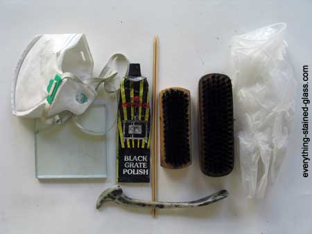 tools for polishing lead came