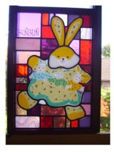 A favourite toy in glass