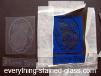 Glass Etching Stencils Made Easy