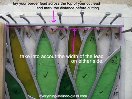 How to Measure and Cut Lead Came