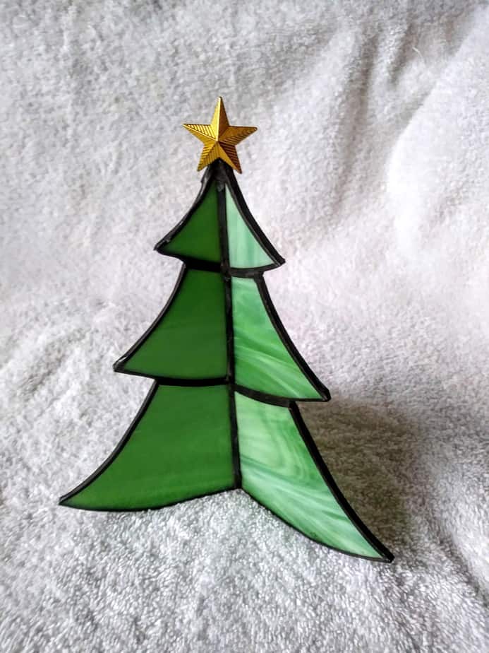 Stained Glass Christmas Tree Pattern Decorate Your Christmas Table