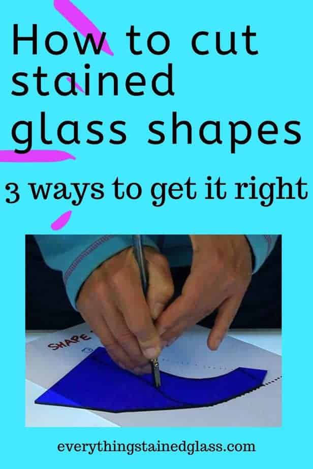 Cutting Glass Shapes in Stained Glass - 3 Methods to Choose From