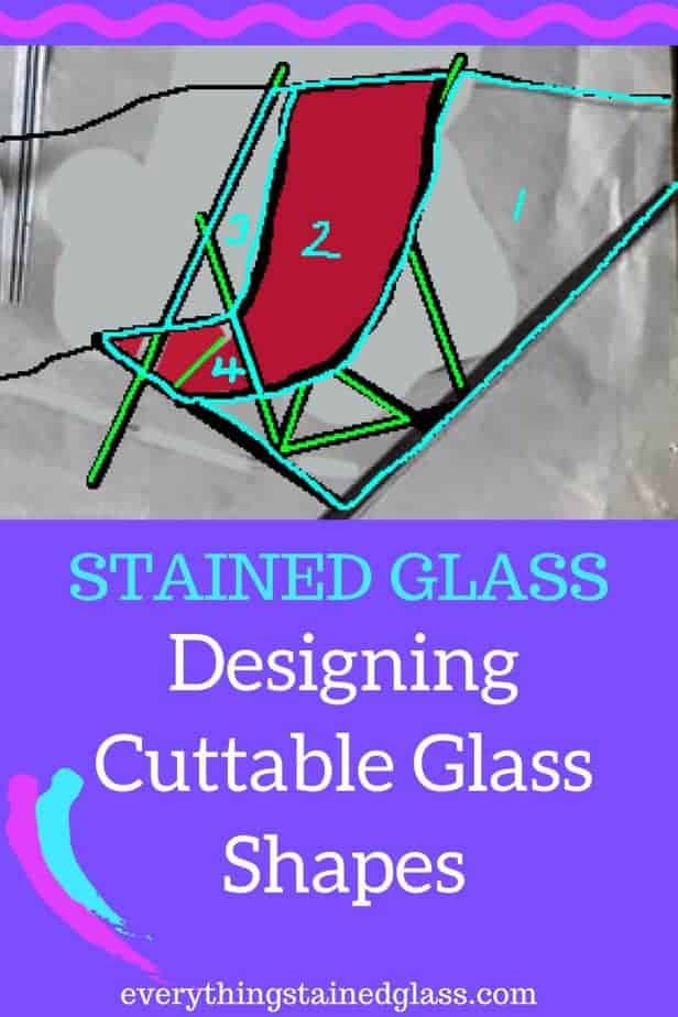 small stained glass design