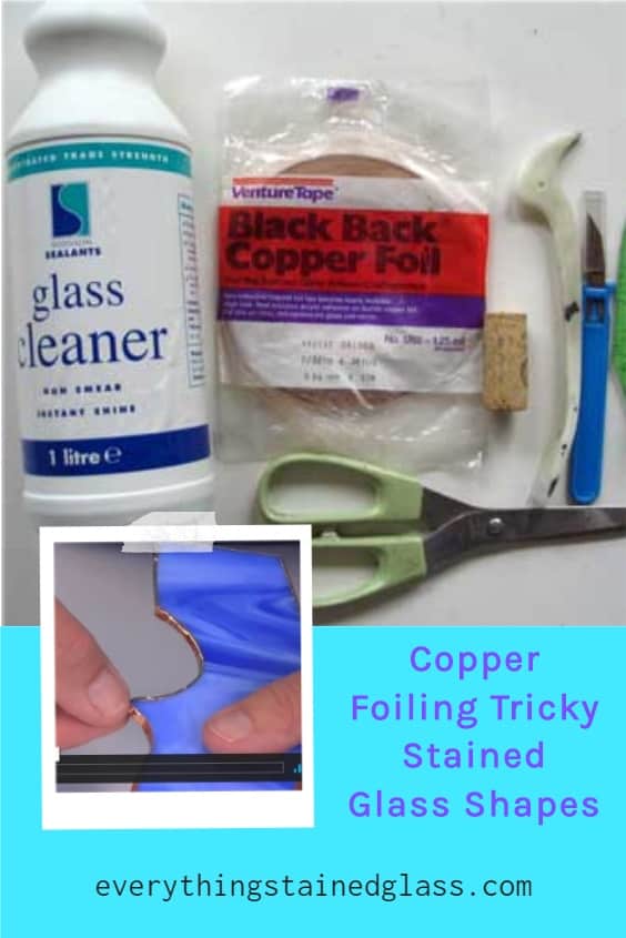 Instruction To Make Stained Glass - How To Copper Foil Neatly