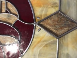 false leads to fix broken stained glass