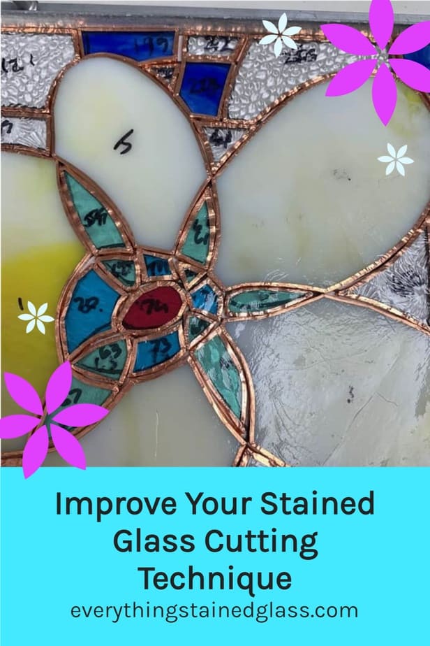 Stained Glass Cutting Technique - Tips for Accurate Cutting