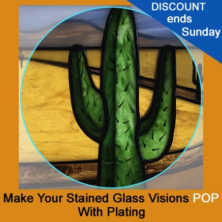 Stained Glass Classes Online Create Beautiful Stained Glass   Plating Magic Stained Glass Course 