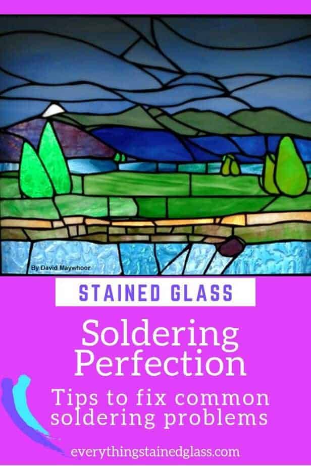 Stained Glass Soldering Problems - Fixes for Common Issues