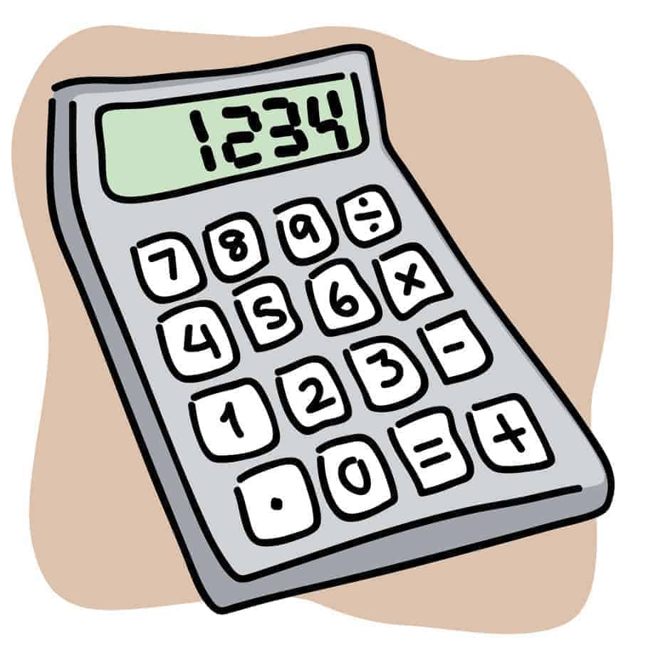 Calculate how much stained glass you need use this formula