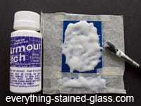 How to make glass etching cream?