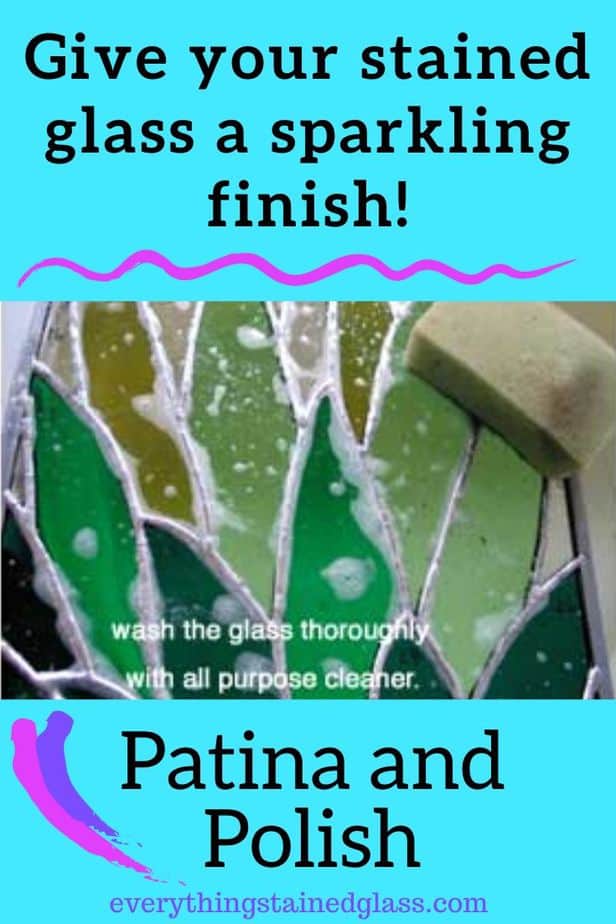 Stained Glass Tutorial On Patina - Get A Lovely Even Shine