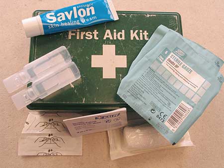 safety kit for stained glass