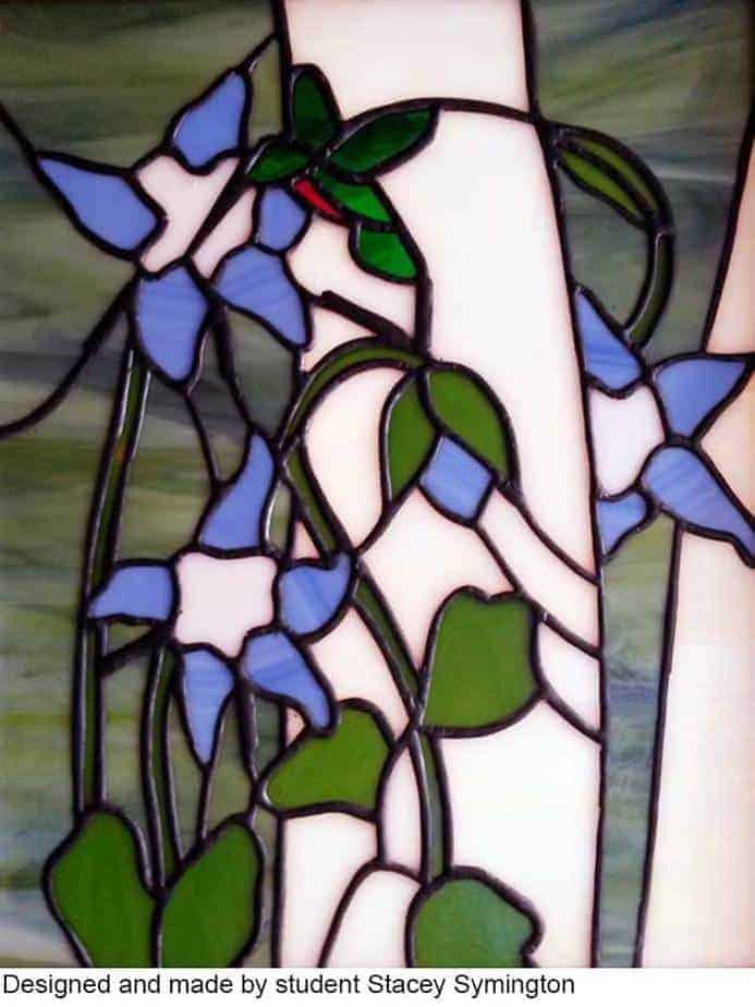 By stained glass student Stacey Symington