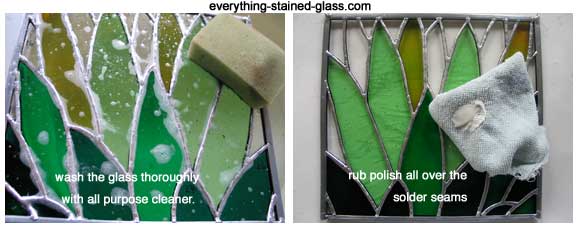 PERFECT Black Patina Tutorial for Stained Glass 