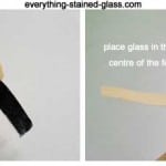 Simple stained glass copper foil repair. – Merry Go Round Stained Glass